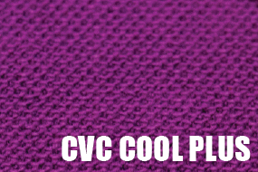 เนื้อผ้า CVC Cool Plus ส่วนผสม Cotton80% + Polyester20%